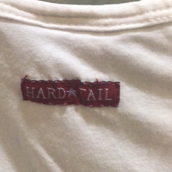 Hard Tail Cream Muscle Tee - Picture 2 of 9